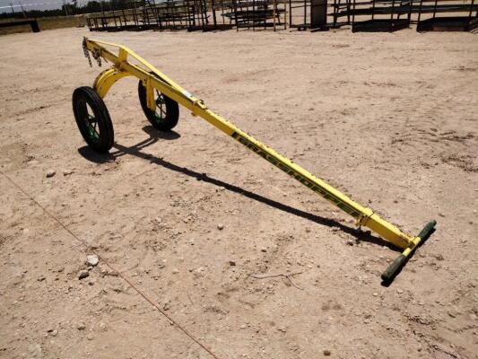 Grasshopper Pipe Transport Cart