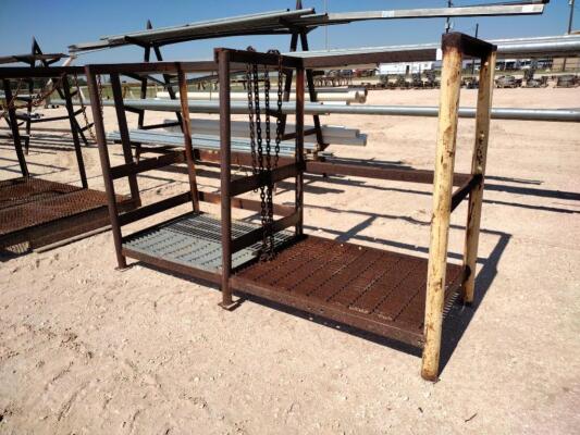 Oxygen Tank Storage Rack