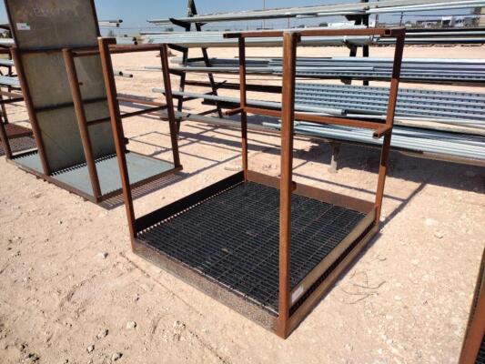 Oxygen Tank Storage Rack