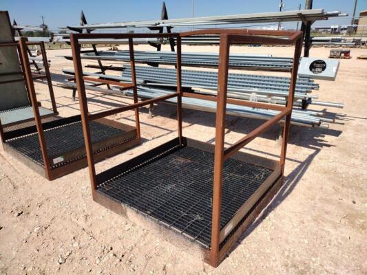 Oxygen Tank Storage Rack