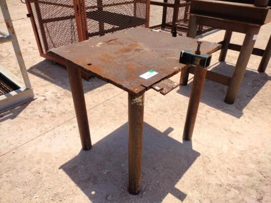 Shop Built Welding Table