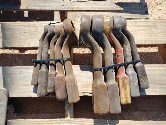 (10) Misc Sizes Hammer Wrenches