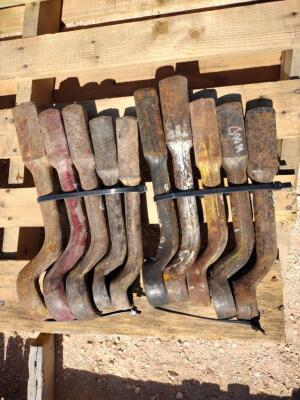 (10) Misc Sizes Hammer Wrenches