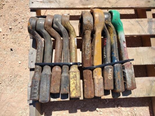 (10) Misc Sizes Hammer Wrenches