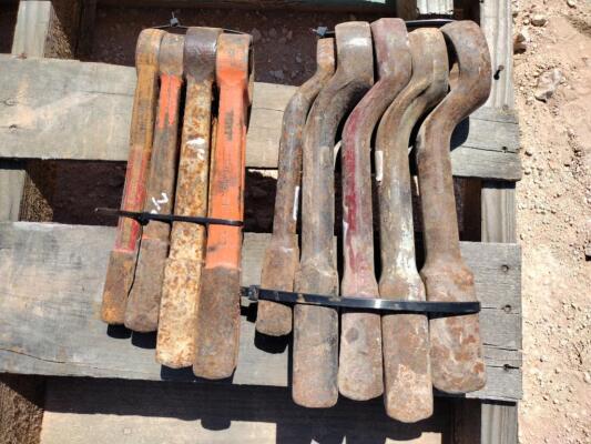 (9) Misc Sizes Hammer Wrenches