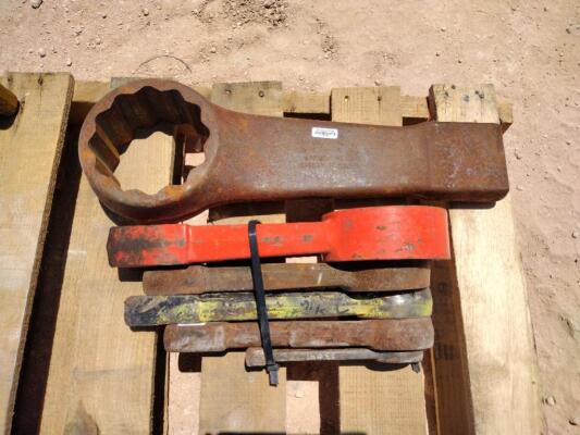 (6) Misc Sizes Hammer Wrenches