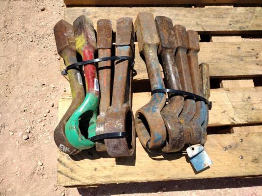(9) Misc Sizes Hammer Wrenches
