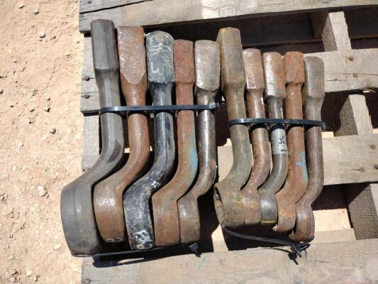 (10) Misc Sizes Hammer Wrenches
