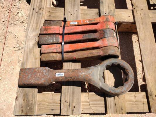 (6) Misc Sizes Hammer Wrenches