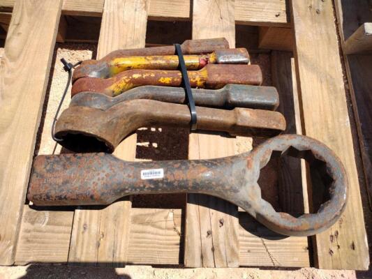 (6) Misc Sizes Hammer Wrenches