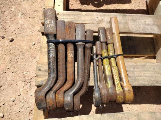 (10) Misc Sizes Hammer Wrenches