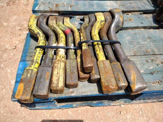 (10) Misc Sizes Hammer Wrenches