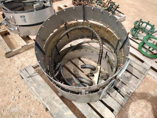 (5) Sawyer Pipe Beveling Bands ( Different Sizes )