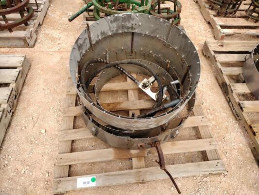 (5) Sawyer Pipe Beveling Bands ( Different Sizes )