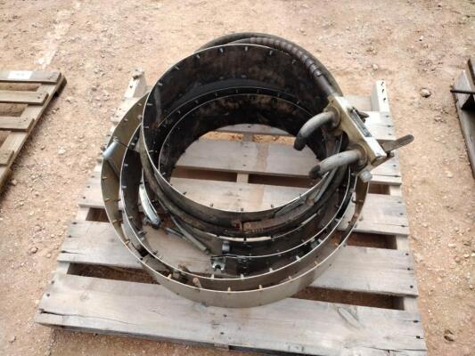 (5) Sawyer Pipe Beveling Bands ( Different Sizes )