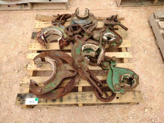 (6) Pipe Lifting Tongs ( Different Sizes )