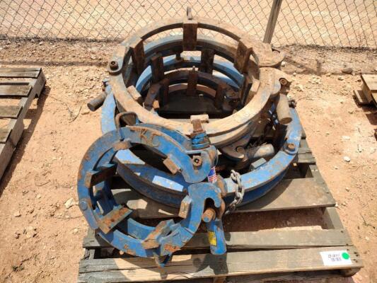 (5) KC Ratchet Pipe Clamps