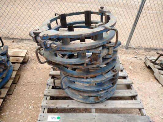 (5) 20'' KC Ratchet Pipe Clamps