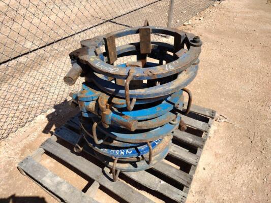 (5) 16'' KC Ratchet Pipe Clamps