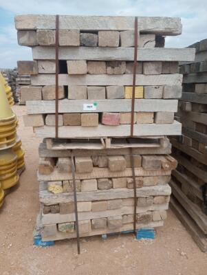(1) Stack of 4" x 6" x 48" Wooden Skids