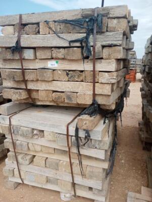 (1) Stack of 4" x 6" x 48" Wooden Skids