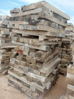 (1) Stack of 4" x 6" x 48" Wooden Skids