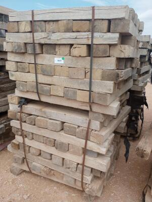 (1) Stack of 4" x 6" x 48" Wooden Skids