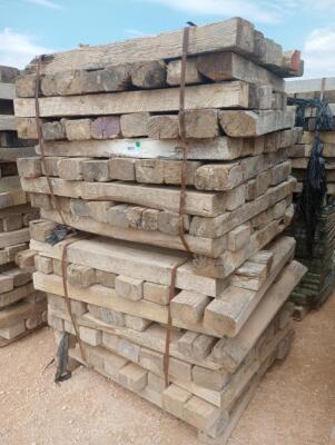 (1) Stack of 4" x 6" x 48" Wooden Skids