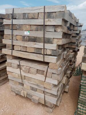 (1) Stack of 4" x 6" x 48" Wooden Skids