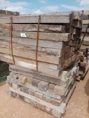 (1) Stack of 4" x 6" x 48" Wooden Skids