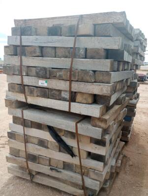 (1) Stack of 4" x 6" x 48" Wooden Skids