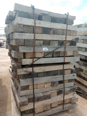 (1) Stack of 4" x 6" x 48" Wooden Skids