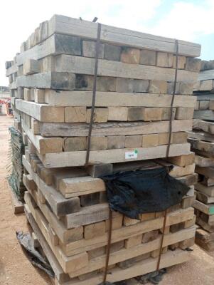 (1) Stack of 4" x 6" x 48" Wooden Skids