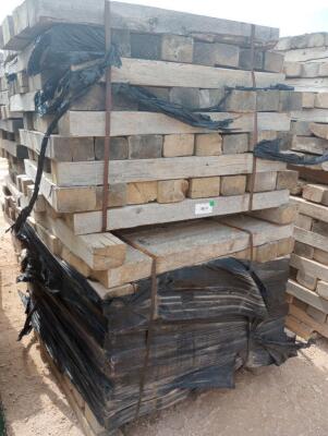 (1) Stack of 4" x 6" x 48" Wooden Skids