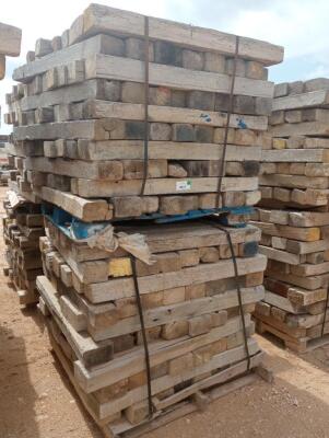 (1) Stack of 4" x 6" x 48" Wooden Skids