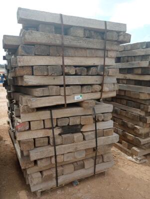 (1) Stack of 4" x 6" x 48" Wooden Skids