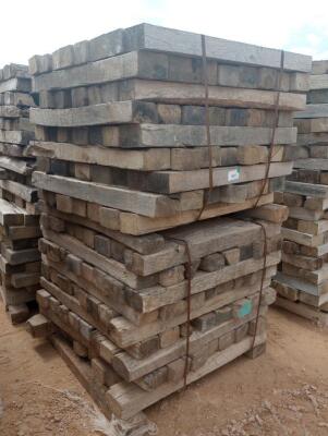 (1) Stack of 4" x 6" x 48" Wooden Skids