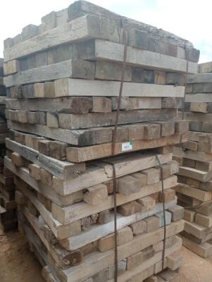 (1) Stack of 4" x 6" x 48" Wooden Skids