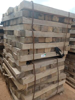(1) Stack of 4" x 6" x 48" Wooden Skids