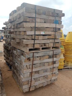 (1) Stack of 4" x 6" x 48" Wooden Skids