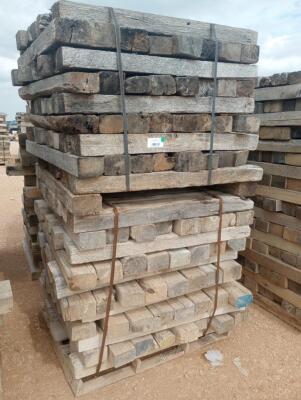 (1) Stack of 4" x 6" x 48" Wooden Skids