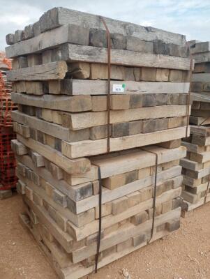 (1) Stack of 4" x 6" x 48" Wooden Skids