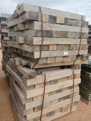 (1) Stack of 4" x 6" x 48" Wooden Skids