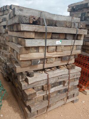 (1) Stack of 4" x 6" x 48" Wooden Skids