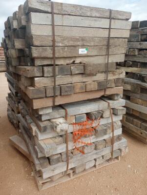 (1) Stack of 4" x 6" x 48" Wooden Skids