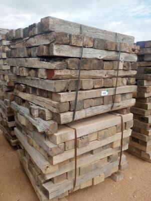 (1) Stack of 4" x 6" x 48" Wooden Skids