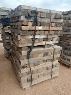 (1) Stack of 4" x 6" x 48" Wooden Skids