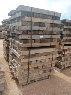 (1) Stack of 4" x 6" x 48" Wooden Skids
