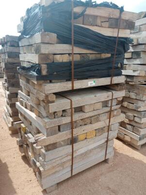 (1) Stack of 4" x 6" x 48" Wooden Skids
