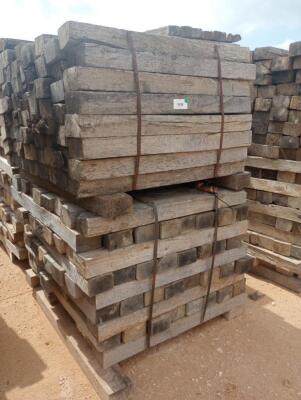 (1) Stack of 4" x 6" x 48" Wooden Skids